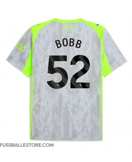 Günstige Manchester City Oscar Bobb #52 3rd trikot 2025-26 Kurzarm